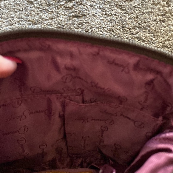 Donna Sharp Expression Chloe Bag Crossbody Purse Browns Purple NWT - Picture 5 of 7